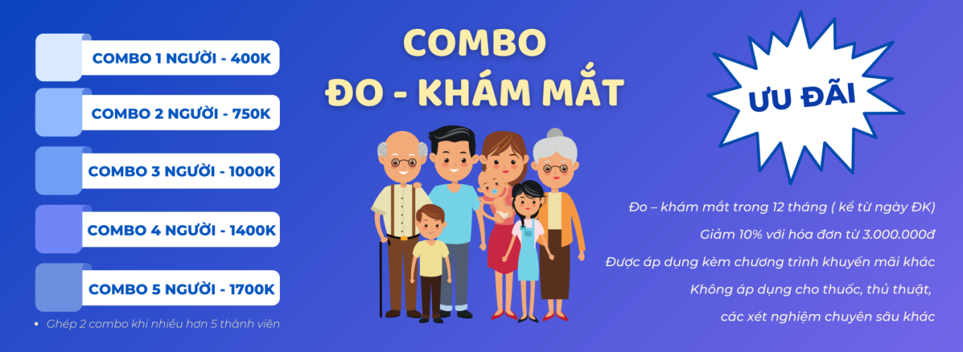 COMBO ĐO KHÁM 1 NĂM KHÔNG GIỚI HẠN