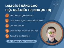 NHƯỢC THỊ - 5 ĐIỀU PHỤ HUYNH CẦN TUÂN THỦ ĐỂ NÂNG CAO HIỆU QUẢ ĐIỀU TRỊ