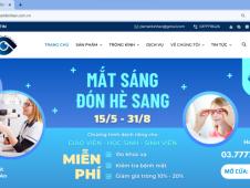 THÔNG BÁO CHÍNH THỨC MỞ WEBSITE PHÒNG KHÁM MẮT BÌNH AN