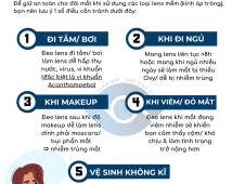 KHI NÀO BẠN CẦN NGỪNG ĐEO LENS (KÍNH ÁP TRÒNG MỀM)