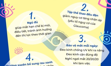 CHECKLIST PHÒNG NGỪA BỆNH MẮT