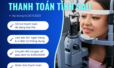 THÔNG BÁO ÁP DỤNG PHƯƠNG THỨC THANH TOÁN KHÔNG TIỀN MẶT