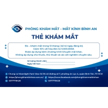 [1 NGƯỜI] COMBO ĐO KHÁM 1 NĂM KHÔNG GIỚI HẠN