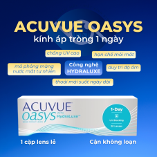 [LENS LẺ 1 NGÀY] ACUVUE OASYS KHÔNG LOẠN