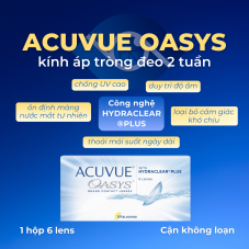 [LENS HỘP 2 TUẦN] ACUVUE OASYS KHÔNG LOẠN