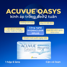 [LENS HỘP 2 TUẦN] ACUVUE OASYS CÓ LOẠN