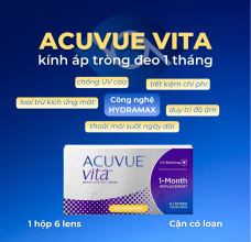 [LENS HỘP 1 THÁNG] ACUVUE VITA CÓ LOẠN