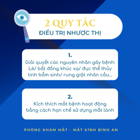 NHƯỢC THỊ - QUY TẮC VÀ CÁC GIAI ĐOẠN ĐIỀU TRỊ
