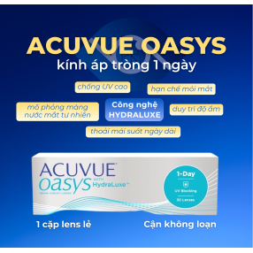 [LENS LẺ 1 NGÀY] ACUVUE OASYS KHÔNG LOẠN