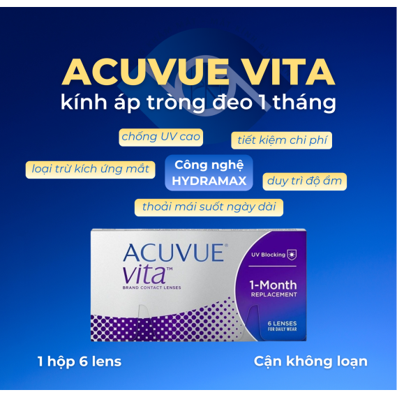 [LENS HỘP 1 THÁNG] ACUVUE VITA KHÔNG LOẠN